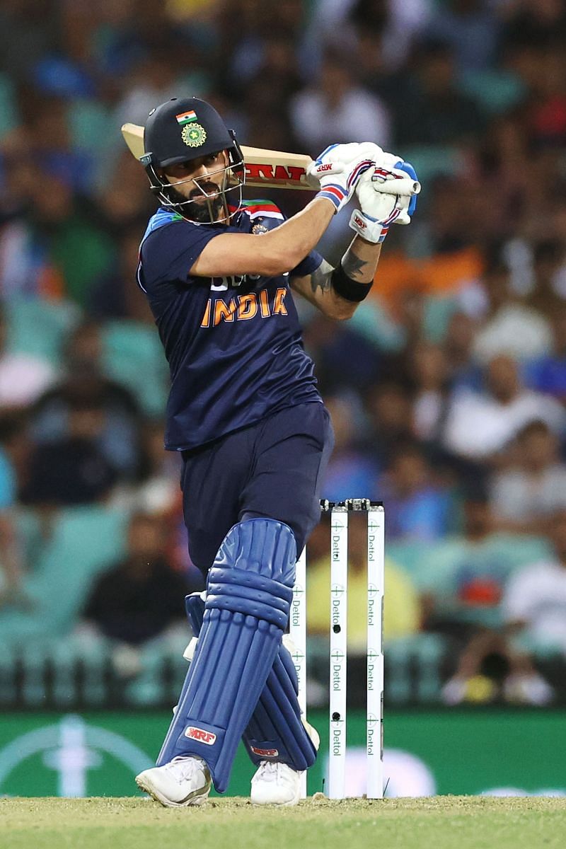 Virat Kohli in action for the Indian team